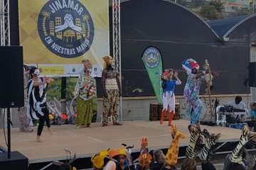 El primer Encuentro Educativo, Lúdico y Deportivo Jinámar en tus manos (Foto TA)